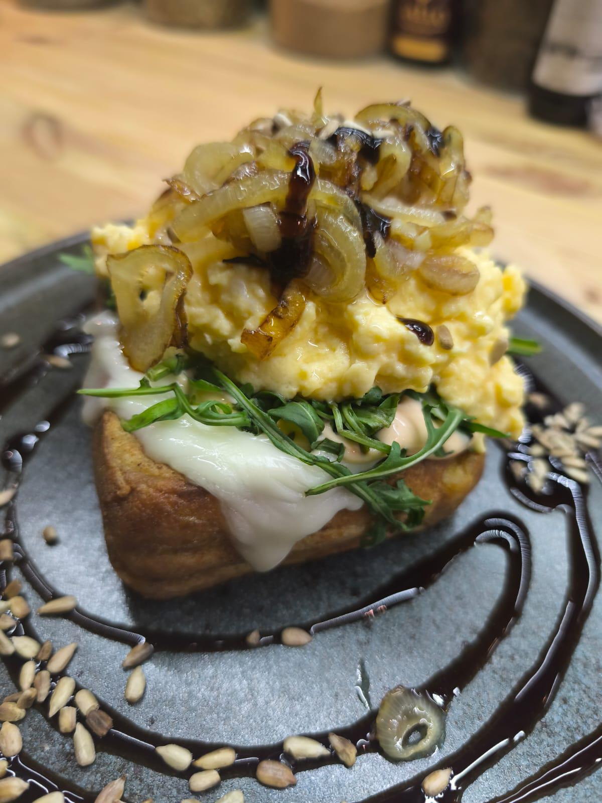 Onion Cheese French Toast